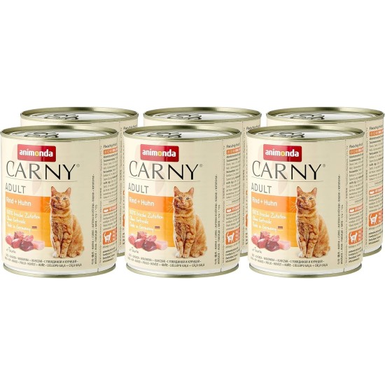 Animonda Carny Adult Cat Food - Wet food for adult cats, customisable Animonda Carny Adult Cat Food - Wet food for adult cats, customisable