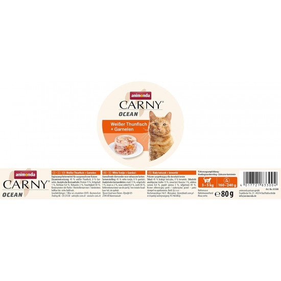 Animonda Carny Ocean Adult Cat Wet Food - Various Flavours Animonda Carny Ocean Adult Cat Wet Food - Various Flavours