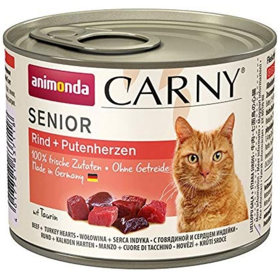 Animonda Carny Senior wet food, for older cats from 7 years, 6 x 400 g Animonda Carny Senior wet food, for older cats from 7 years, 6 x 400 g