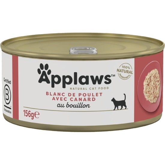Applaws 100% Natural Premium Wet Cat Food, Fish Selection Multipack in Broth - Pack of 12 x 156g Cans Applaws 100% Natural Premium Wet Cat Food, Fish Selection Multipack in Broth - Pack of 12 x 156g Cans