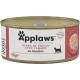 Applaws 100% Natural Premium Wet Cat Food Tuna Fillet in Broth - Pack of 24 x 156g Cans Applaws 100% Natural Premium Wet Cat Food Tuna Fillet in Broth - Pack of 24 x 156g Cans