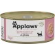Applaws 100% Natural Premium Wet Cat Food Tuna Fillet in Broth - Pack of 24 x 156g Cans Applaws 100% Natural Premium Wet Cat Food Tuna Fillet in Broth - Pack of 24 x 156g Cans