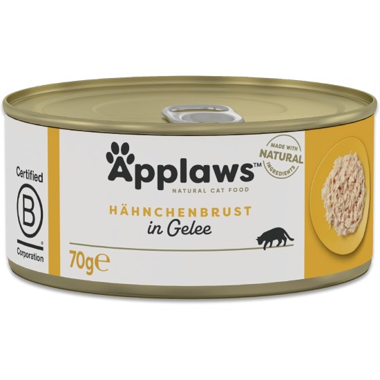 Applaws 100% Natural Premium Wet Cat Food in Broth for Adult Cats - Tuna, Chicken, Sea Fish Mixed Selection in Broth - Pack of 12 x 70g Cans Applaws 100% Natural Premium Wet Cat Food in Broth for Adult Cats - Tuna, Chicken, Sea Fish Mixed Selection in Broth - Pack of 12 x 70g Cans