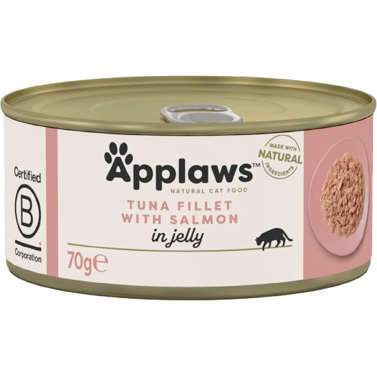 Applaws 100% Natural Premium Wet Cat Food in Broth for Adult Cats - Tuna, Chicken, Sea Fish Mixed Selection in Broth - Pack of 12 x 70g Cans Applaws 100% Natural Premium Wet Cat Food in Broth for Adult Cats - Tuna, Chicken, Sea Fish Mixed Selection in Broth - Pack of 12 x 70g Cans