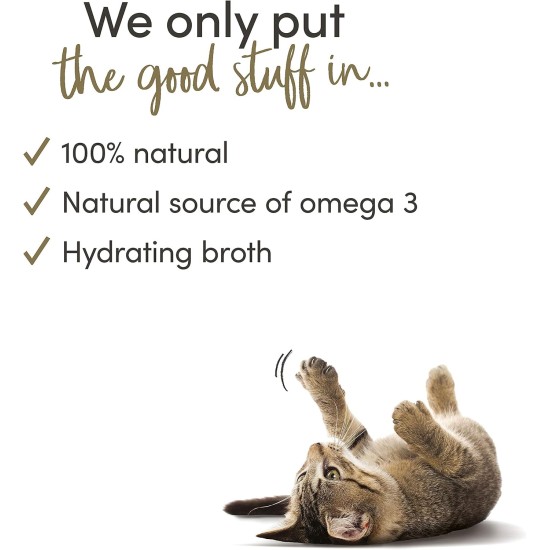 Applaws 100% Natural Premium Wet Cat Food in Broth for Adult Cats - Tuna, Chicken, Sea Fish Mixed Selection in Broth - Pack of 12 x 70g Cans Applaws 100% Natural Premium Wet Cat Food in Broth for Adult Cats - Tuna, Chicken, Sea Fish Mixed Selection in Broth - Pack of 12 x 70g Cans