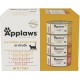 Applaws 100% Natural Premium Wet Cat Food in Broth for Adult Cats - Tuna, Chicken, Sea Fish Mixed Selection in Broth - Pack of 12 x 70g Cans Applaws 100% Natural Premium Wet Cat Food in Broth for Adult Cats - Tuna, Chicken, Sea Fish Mixed Selection in Broth - Pack of 12 x 70g Cans