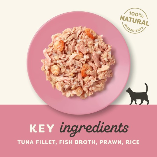 Applaws 100% Natural Premium Wet Cat Food in Broth for Adult Cats - Tuna, Chicken, Sea Fish Mixed Selection in Broth - Pack of 12 x 70g Cans Applaws 100% Natural Premium Wet Cat Food in Broth for Adult Cats - Tuna, Chicken, Sea Fish Mixed Selection in Broth - Pack of 12 x 70g Cans