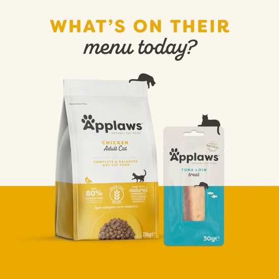 Applaws 100% Natural Wet Adult Cat Food Chicken Breast with Shrimp in Broth 24×70g Cans Applaws 100% Natural Wet Adult Cat Food Chicken Breast with Shrimp in Broth 24×70g Cans