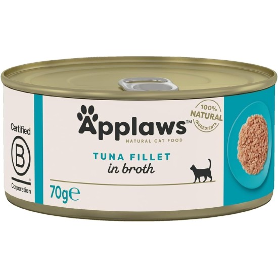 Applaws Cat Feed Tuna Fillet » 24x70g Applaws Cat Feed Tuna Fillet » 24x70g