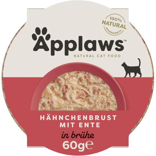 Applaws Cat Food - Tuna Fillet & Crab Pots - 10 x 60g Applaws Cat Food - Tuna Fillet & Crab Pots - 10 x 60g