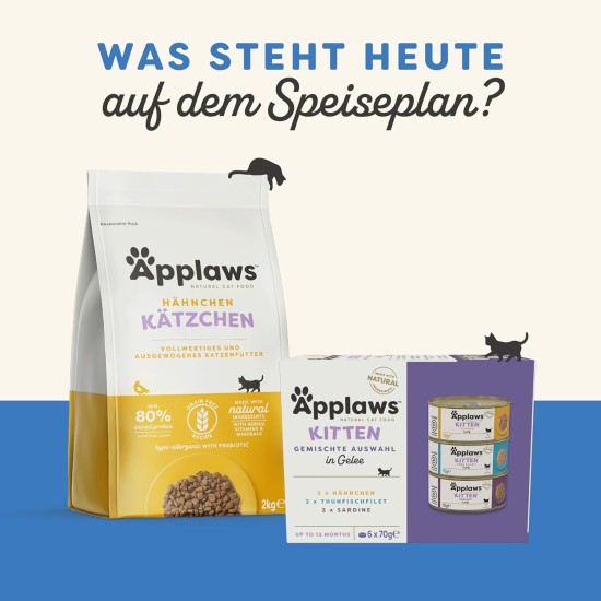 Applaws Cat Food - Tuna Fillet & Crab Pots - 10 x 60g Applaws Cat Food - Tuna Fillet & Crab Pots - 10 x 60g