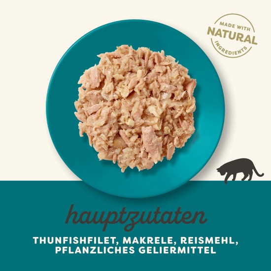 Applaws Cat Food Pouch Tuna Wholemeat with Salmon in Jelly 16 x 70 g Applaws Cat Food Pouch Tuna Wholemeat with Salmon in Jelly 16 x 70 g