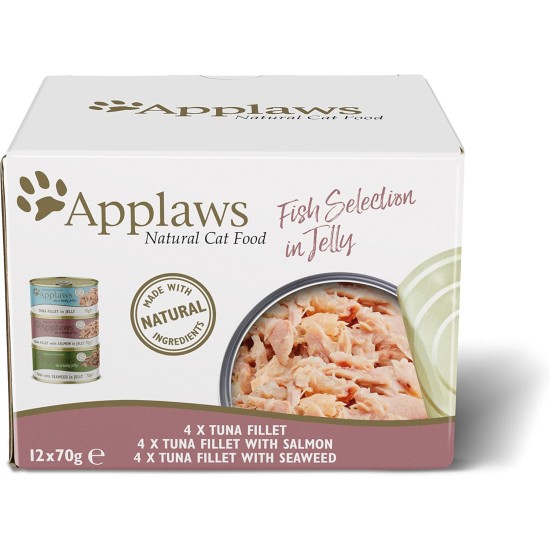 Applaws Cat Food Tin Multipack Jelly Selection, 12x70g Applaws Cat Food Tin Multipack Jelly Selection, 12x70g