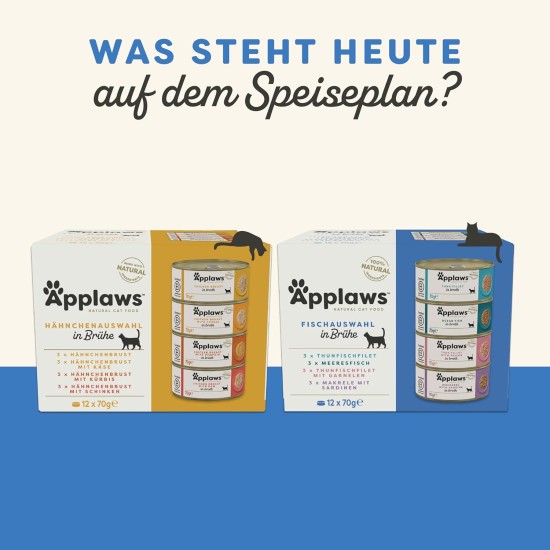 Applaws Cat Pouch Fish Selection in Jelly MP 1 x (12 x 70 g) Applaws Cat Pouch Fish Selection in Jelly MP 1 x (12 x 70 g)