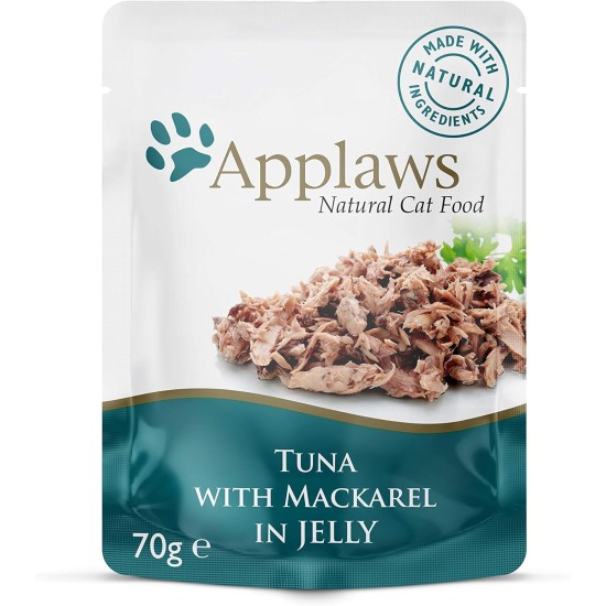 Applaws Cat Pouch Fish Selection in Jelly MP 1 x (12 x 70 g) Applaws Cat Pouch Fish Selection in Jelly MP 1 x (12 x 70 g)