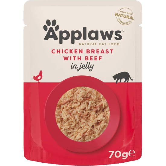 Applaws Cat Pouch Fish Selection in Jelly MP 1 x (12 x 70 g) Applaws Cat Pouch Fish Selection in Jelly MP 1 x (12 x 70 g)