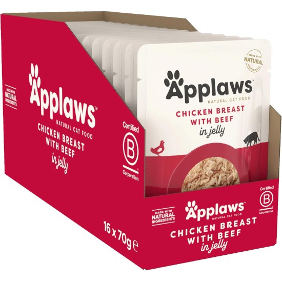 Applaws Cat Pouch Fish Selection in Jelly MP 1 x (12 x 70 g) Applaws Cat Pouch Fish Selection in Jelly MP 1 x (12 x 70 g)