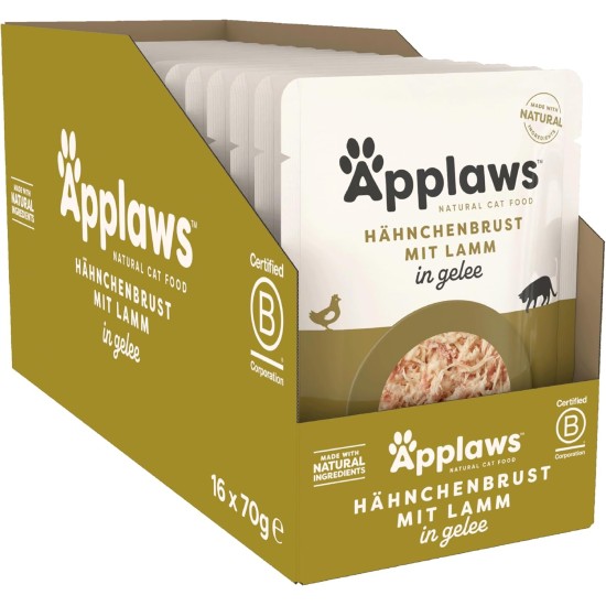 Applaws Cat Pouch Fish Selection in Jelly MP 1 x (12 x 70 g) Applaws Cat Pouch Fish Selection in Jelly MP 1 x (12 x 70 g)