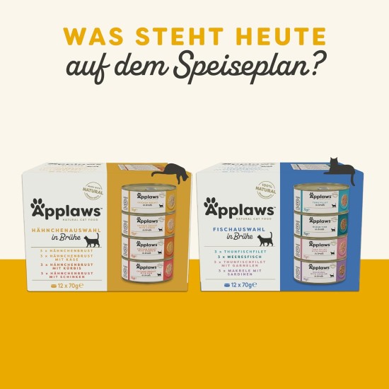 Applaws Cat Pouch Fish Selection in Jelly MP 1 x (12 x 70 g) Applaws Cat Pouch Fish Selection in Jelly MP 1 x (12 x 70 g)