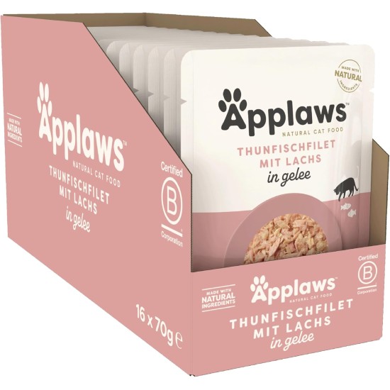 Applaws Cat Pouch Fish Selection in Jelly MP 1 x (12 x 70 g) Applaws Cat Pouch Fish Selection in Jelly MP 1 x (12 x 70 g)