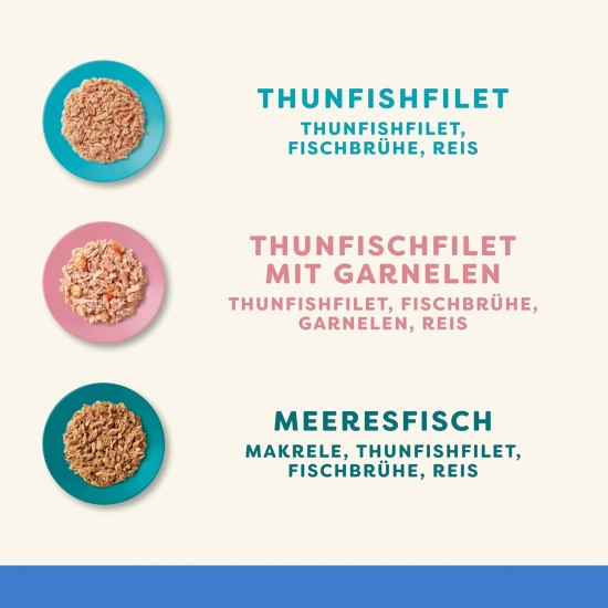 Applaws Cat Tuna Fillet & Shrimp 24 x 156g Applaws Cat Tuna Fillet & Shrimp 24 x 156g