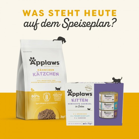 Applaws Cat Tuna Fillet & Shrimp 24 x 156g Applaws Cat Tuna Fillet & Shrimp 24 x 156g