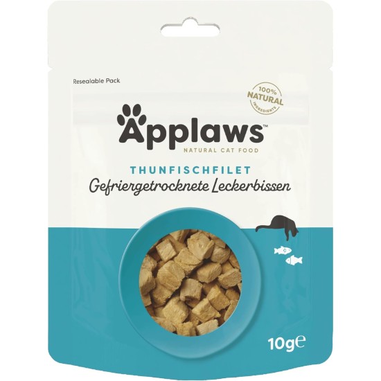 Applaws Natural Cat Snacks, Freeze Dried Chicken Breast - Pack of 12 x 10g Bags Applaws Natural Cat Snacks, Freeze Dried Chicken Breast - Pack of 12 x 10g Bags