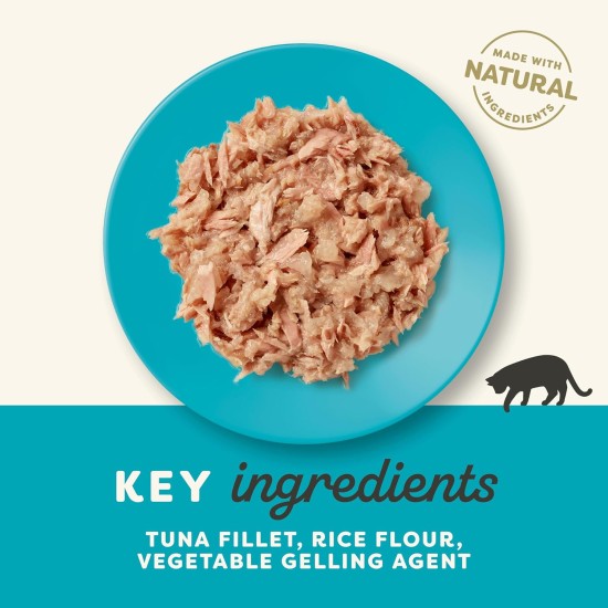 Applaws Natural Wet Cat Food Fish Selection in Jelly (Pack of 12 x 70g Tins) Applaws Natural Wet Cat Food Fish Selection in Jelly (Pack of 12 x 70g Tins)