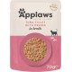 Applaws Premium Natural Wet Cat Food, Tuna Fillet with Pacific Shrimp in Broth, 70 g Portion Bag (12 x 70 g) Applaws Premium Natural Wet Cat Food, Tuna Fillet with Pacific Shrimp in Broth, 70 g Portion Bag (12 x 70 g)