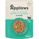 Applaws Premium Natural Wet Cat Food, Tuna Fillet with Pacific Shrimp in Broth, 70 g Portion Bag (12 x 70 g) Applaws Premium Natural Wet Cat Food, Tuna Fillet with Pacific Shrimp in Broth, 70 g Portion Bag (12 x 70 g)