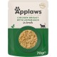 Applaws Premium Natural Wet Cat Food, Tuna Fillet with Pacific Shrimp in Broth, 70 g Portion Bag (12 x 70 g) Applaws Premium Natural Wet Cat Food, Tuna Fillet with Pacific Shrimp in Broth, 70 g Portion Bag (12 x 70 g)
