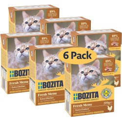 Bozita Appetizers in Jelly with Lots of Chicken Multibox 6 x 370 g in Tetra, 370 g (Pack of 6) Bozita Appetizers in Jelly with Lots of Chicken Multibox 6 x 370 g in Tetra, 370 g (Pack of 6)