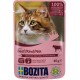 Bozita Pouch Wet Food Appetizers in Jelly with Beef - 12 x 85 g Portion Bag Grain-Free & Wheat Free Food for Cats - Wet Cat Food for Adult Cats with 8.5% Protein & 4.5% Fat Content Bozita Pouch Wet Food Appetizers in Jelly with Beef - 12 x 85 g Portion Bag Grain-Free & Wheat Free Food for Cats - Wet Cat Food for Adult Cats with 8.5% Protein & 4.5% Fat Content