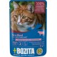 Bozita Sterilised Wet Food Appetizers in Jelly with Beef - 12 x 85 g Portion Bag Grain-Free & Wheat Free Food for Cats - Cats Wet Food with 8.5% Protein & 3.5% Fat Content Bozita Sterilised Wet Food Appetizers in Jelly with Beef - 12 x 85 g Portion Bag Grain-Free & Wheat Free Food for Cats - Cats Wet Food with 8.5% Protein & 3.5% Fat Content