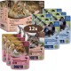 Bozita Wet Food Appetizers in Sauce with Fish and Meat - 12 x 85 g Portion Bag Grain-Free & Wheat-free Food for Cats - Wet Cat Food for Adult Cats with 8.5% Protein & 4.5% Fat Content Bozita Wet Food Appetizers in Sauce with Fish and Meat - 12 x 85 g Portion Bag Grain-Free & Wheat-free Food for Cats - Wet Cat Food for Adult Cats with 8.5% Protein & 4.5% Fat Content