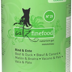 Catz Finefood Can 6 x 400g - Beef & Duck Catz Finefood Can 6 x 400g - Beef & Duck