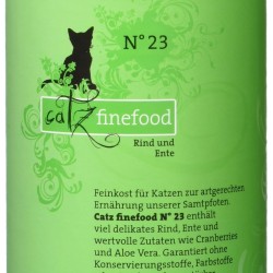Catz Finefood Can 6 x 400g - Beef & Duck Catz Finefood Can 6 x 400g - Beef & Duck