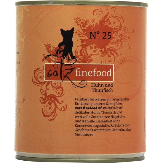 Catz Finefood Can 6 x 400g - Chicken & Tuna Catz Finefood Can 6 x 400g - Chicken & Tuna