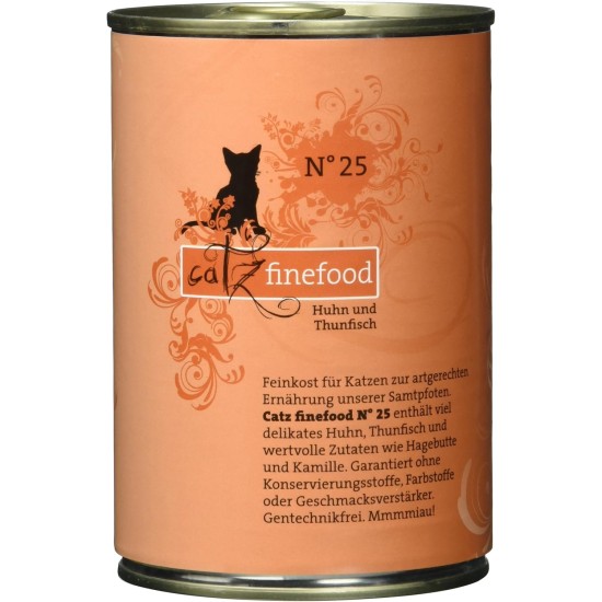 Catz Finefood Can 6 x 400g - Chicken & Tuna Catz Finefood Can 6 x 400g - Chicken & Tuna