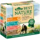 Dehner Best Nature Cat Food Multipack Wet Food Adult Cat Food 2 x Veal Wild Chicken Rabbit 8 x 85g Bags (680g)