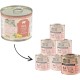 Dehner Fine Nature Cat Food, Wet Food, Grain-Free, for Adult Cats, Chicken, 6 x 400 g Tin (2.4 kg) Dehner Fine Nature Cat Food, Wet Food, Grain-Free, for Adult Cats, Chicken, 6 x 400 g Tin (2.4 kg)