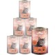 Dehner Premium Cat Food, Wet Food, Grain Free, for Adult Cats, Poultry, 6 x 400 g Tubs (2.4 kg) Dehner Premium Cat Food, Wet Food, Grain Free, for Adult Cats, Poultry, 6 x 400 g Tubs (2.4 kg)