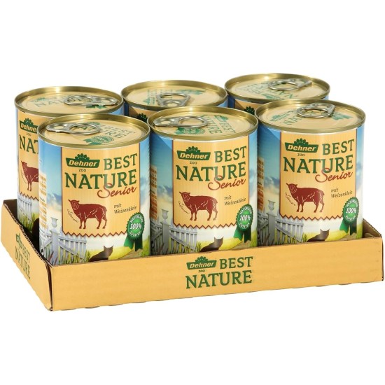 Dehner Premium Cat Food, Wet Food, Grain Free, for Adult Cats, Poultry, 6 x 400 g Tubs (2.4 kg) Dehner Premium Cat Food, Wet Food, Grain Free, for Adult Cats, Poultry, 6 x 400 g Tubs (2.4 kg)