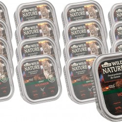 Dehner Wild Nature Cat Food, High Moor, Wet Food, Grain-Free / Sugar-Free, for Adult Cats, Duck/Turkey, 16 x 100 g Bowl (1.6 kg) Dehner Wild Nature Cat Food, High Moor, Wet Food, Grain-Free / Sugar-Free, for Adult Cats, Duck/Turkey, 16 x 100 g Bowl (1.6 kg)