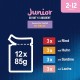 FELIX As Good As It Looks Junior Kitten Food Wet in Jelly with Chicken, Pack of 26 (26 x 85 g) FELIX As Good As It Looks Junior Kitten Food Wet in Jelly with Chicken, Pack of 26 (26 x 85 g)