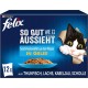 FELIX As Good As It Looks Wet Cat Food in Jelly, Variety Mix, Pack of 6 (6 x 12 Bags of 85 g) FELIX As Good As It Looks Wet Cat Food in Jelly, Variety Mix, Pack of 6 (6 x 12 Bags of 85 g)