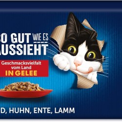 FELIX As good as it looks, cat food wet in jelly, varieties mix, large pack of 44 (44 x 85 g) FELIX As good as it looks, cat food wet in jelly, varieties mix, large pack of 44 (44 x 85 g)