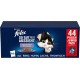 FELIX As good as it looks, cat food wet in jelly, varieties mix, large pack of 44 (44 x 85 g) FELIX As good as it looks, cat food wet in jelly, varieties mix, large pack of 44 (44 x 85 g)