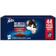 FELIX As good as it looks, cat food wet in jelly, varieties mix, large pack of 44 (44 x 85 g) FELIX As good as it looks, cat food wet in jelly, varieties mix, large pack of 44 (44 x 85 g)