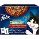 FELIX Sensations Crunchy Wet Cat Food in Jelly, Variety Mix, Pack of 6 (6 x 10 Bags of 85 g) FELIX Sensations Crunchy Wet Cat Food in Jelly, Variety Mix, Pack of 6 (6 x 10 Bags of 85 g)